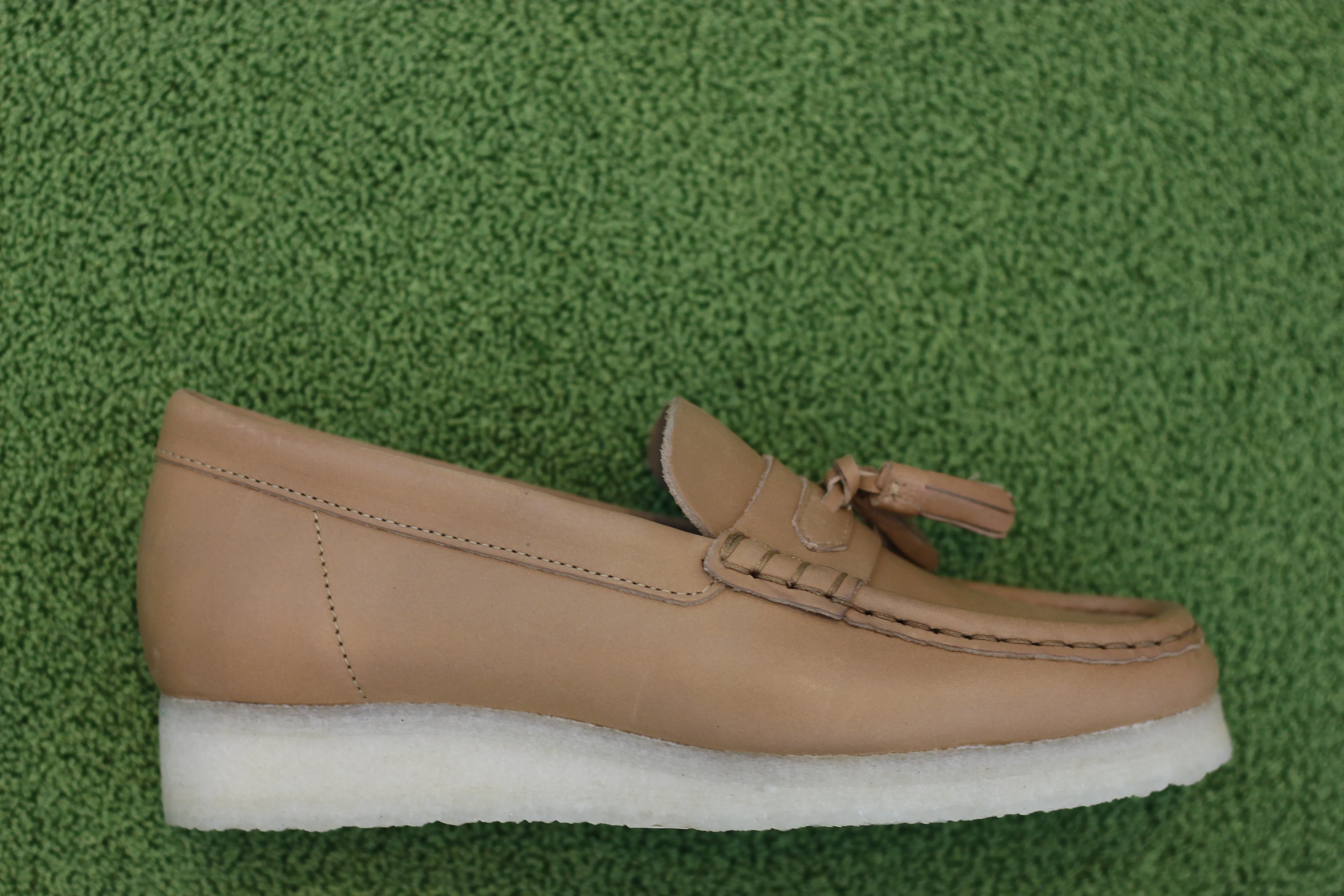 Women's Wallabee Loafer- Tan Leather