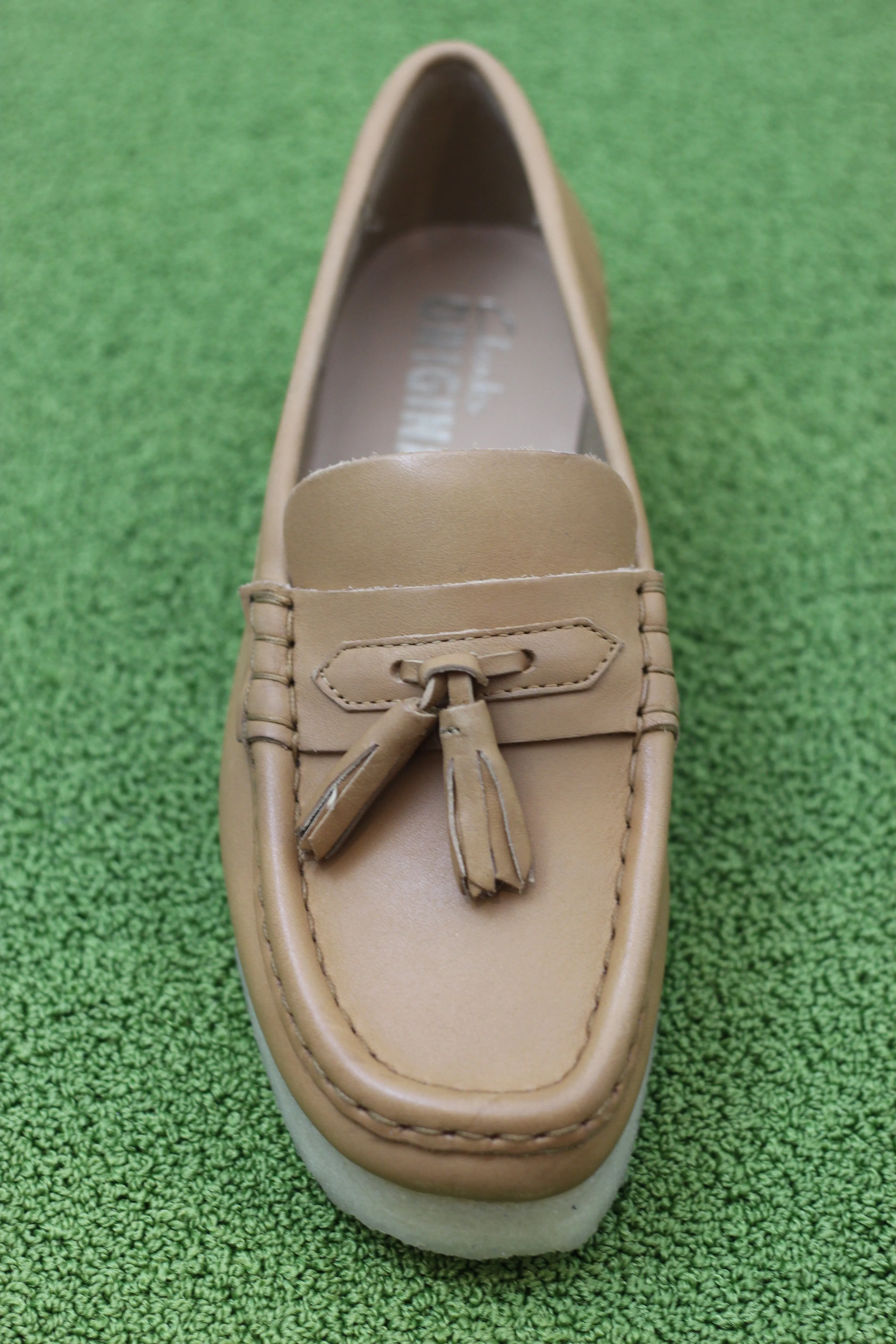 Women's Wallabee Loafer- Tan Leather