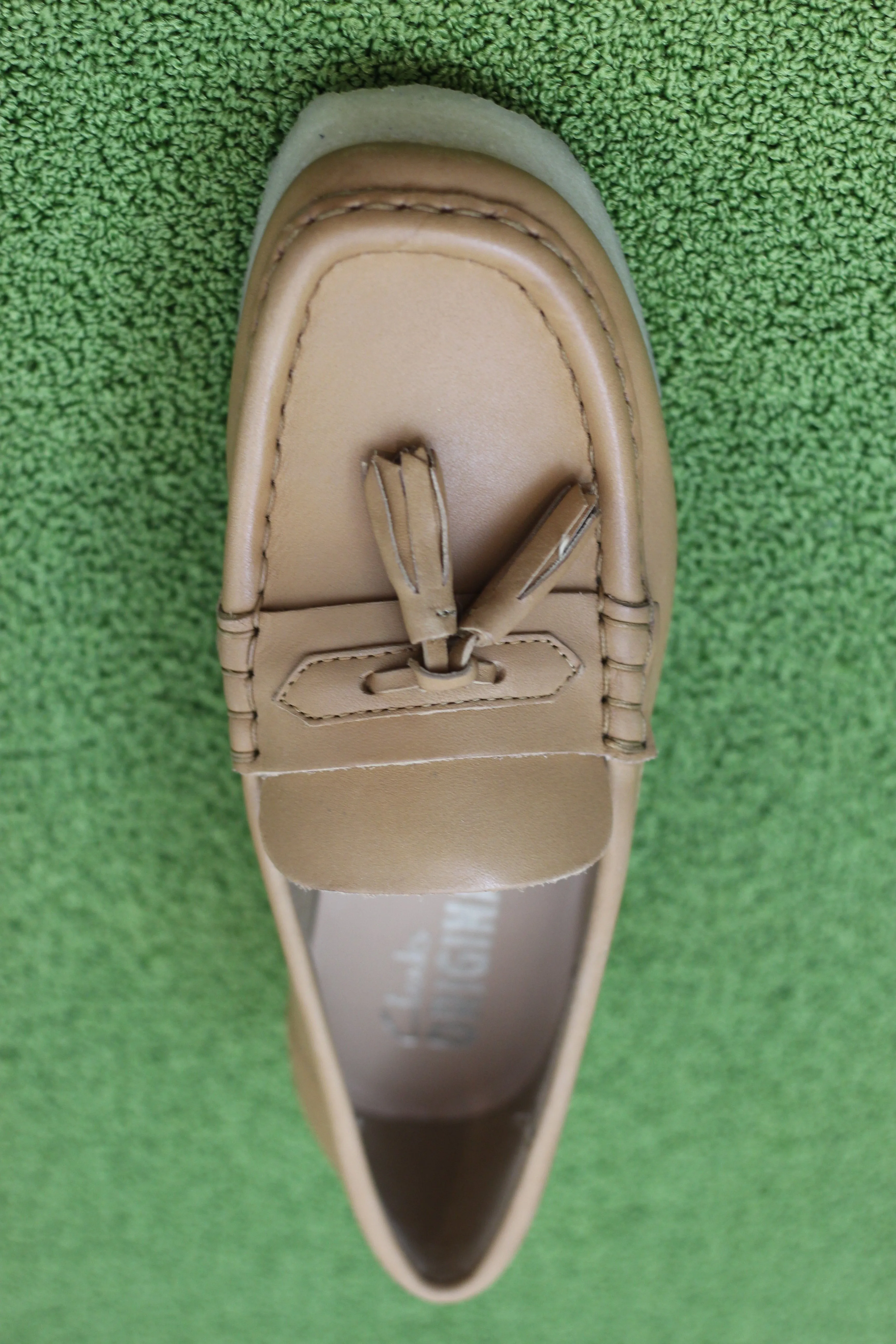 Women's Wallabee Loafer- Tan Leather